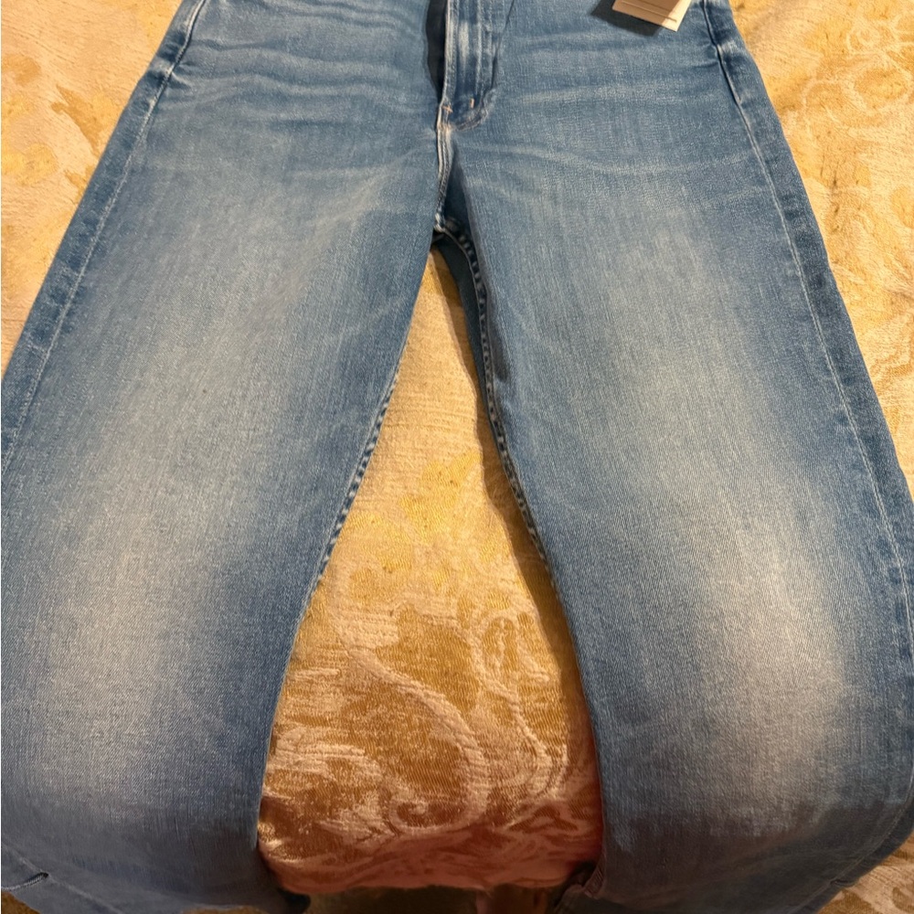 Mother Light Blue Denim Jeans